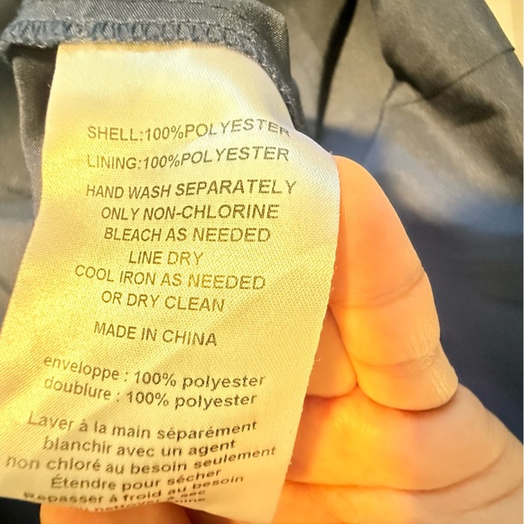 White by Vera Wang Blue Sleeveless V-Neck Maxi Dress - Picture 6 of 8